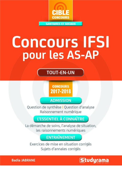 Emprunter Concours IFSI pour les AS-AP. Edition 2017-2018 livre