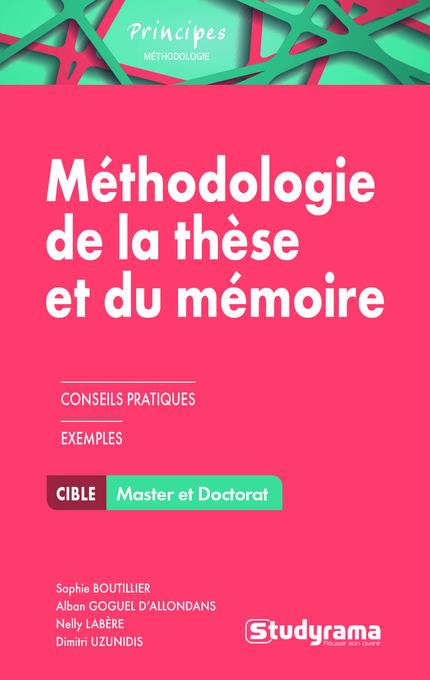 Emprunter Méthodologie de la thèse et du mémoire livre