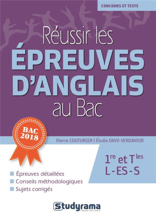 Emprunter Réussir les épreuves d'anglais au Bac. Edition 2018 livre
