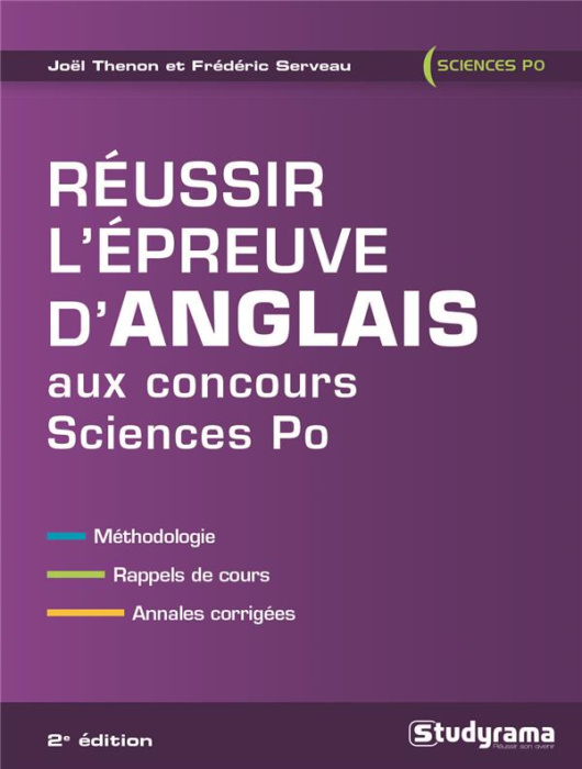 Emprunter Réussir l'épreuve d'anglais aux concours Sciences Po. 2e édition livre
