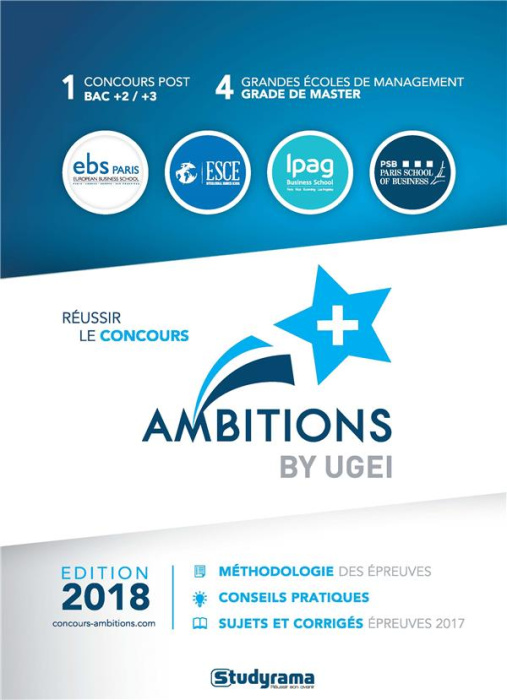 Emprunter Réussir le concours Ambitions . Edition 2018 livre