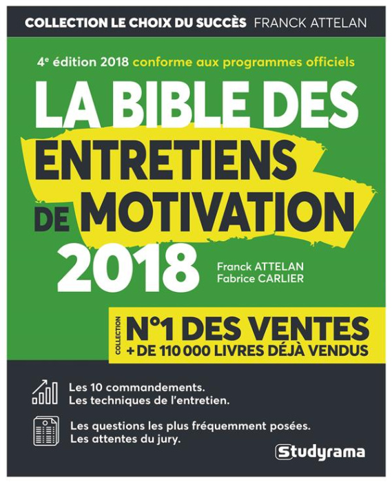 Emprunter La bible des entretiens de motivation et de personnalité. Concours d'entrée des écoles de commerce e livre
