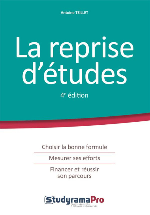 Emprunter La reprise d'études. 4e édition livre