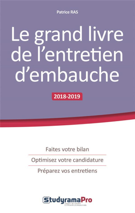 Emprunter Le grand livre de l'entretien d'embauche. Edition 2018-2019 livre