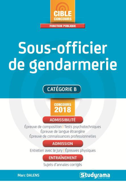 Emprunter Sous-officier de gendarmerie. Edition 2018 livre