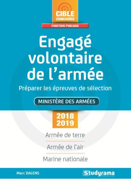 Emprunter Engagé volontaire de l'armée. Préparer les épreuves de sélection, Edition 2018-2019 livre