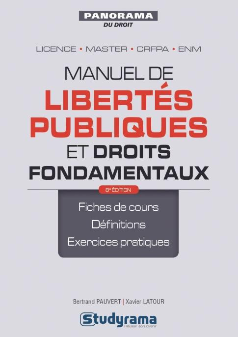 Emprunter Manuel de libertés publiques et droits fondamentaux. 8e édition livre