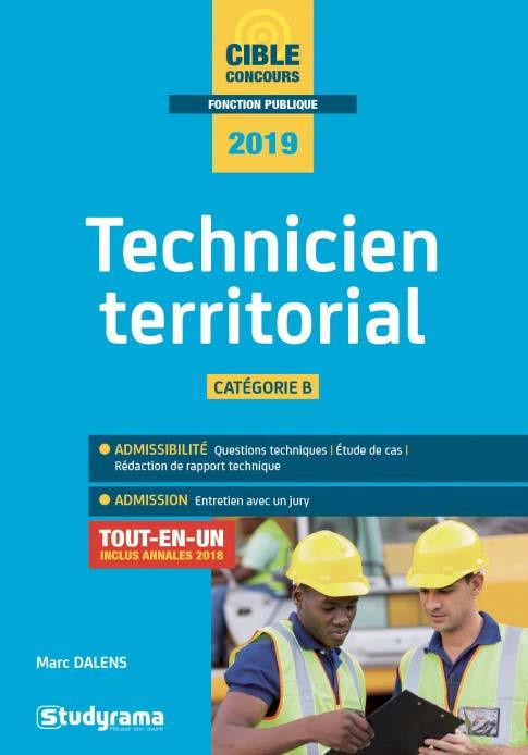 Emprunter Technicien territorial Catégorie B. Tout-en-un inclus annales 2018, Edition 2019 livre