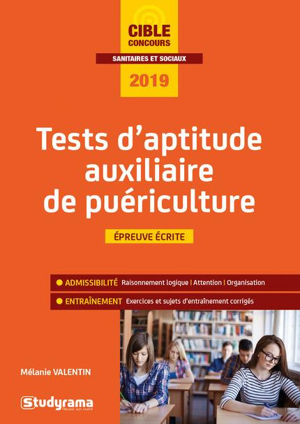 Emprunter Tests d'aptitude auxiliaire de puériculture. Edition 2019 livre
