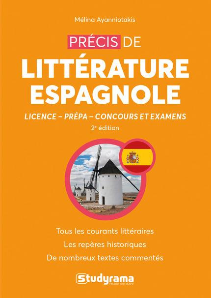 Emprunter Précis de littérature espagnole. 2e édition livre