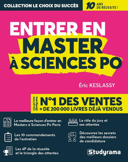 Emprunter Entrer en master à Sciences Po livre
