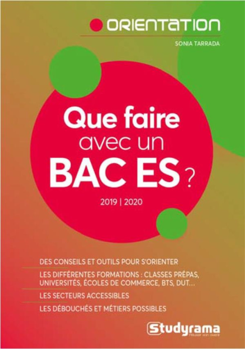 Emprunter Que faire avec un Bac ES ? Edition 2019-2020 livre