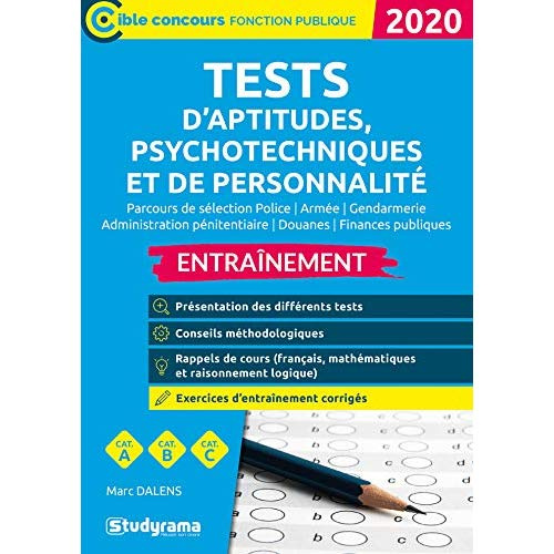 Emprunter Tests d'aptitudes, psychotechniques et de personnalité. Parcours de sélection Police, Gendarmerie, A livre