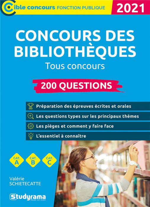 Emprunter Concours des bibliothèques. 200 questions, tous concours, Edition 2020-2021 livre
