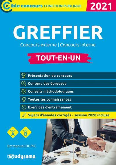 Emprunter Greffier. Edition 2021 livre