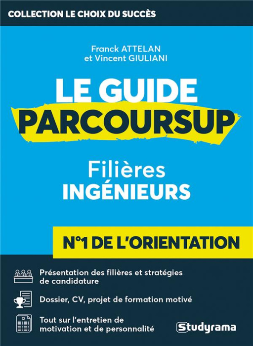 Emprunter Le guide parcoursup. Filières ingénieurs, Edition 2021 livre