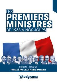 Emprunter Les premiers ministres. De 1958 à nos jours livre