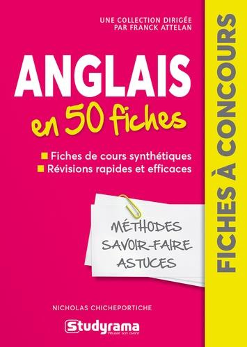 Emprunter Anglais en 50 fiches. 3e édition livre