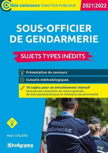 Emprunter Sous-officier de gendarmerie. Sujets types inédits, Edition 2021-2022 livre