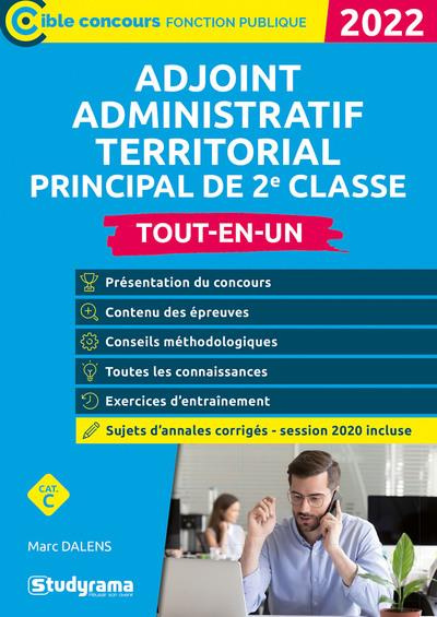 Emprunter Adjoint administratif territorial principal de 2e classe. Tout-en-un, Edition 2022 livre