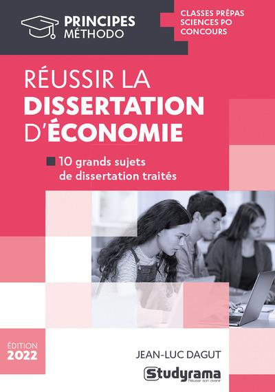 Emprunter Réussir la dissertation d'économie. Edition 2022 livre