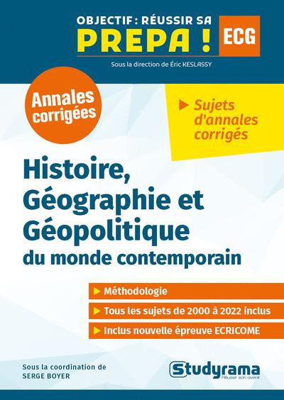 Emprunter Annales et sujets inédits d'histoire, géographie et géopolitique du monde contemporain livre
