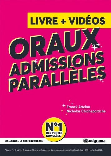Emprunter Oraux admissions parallèles. Livre vidéos livre