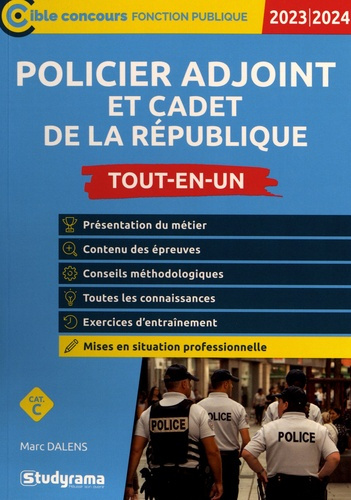 Emprunter Policier adjoint et cadet de la République. Tout-en-un, Edition 2023-2024 livre