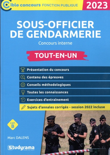 Emprunter Sous-officier de gendarmerie. Concours interne, Edition 2023 livre