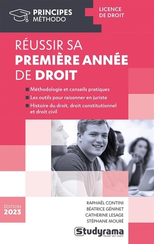 Emprunter Réussir sa première année de droit. Edition 2023 livre