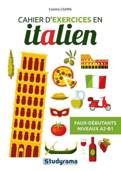 Emprunter LES CAHIERS - CAHIER D'EXERCICES EN ITALIEN FAUX DEBUTANTS (NIVEAUX A2-B1) livre