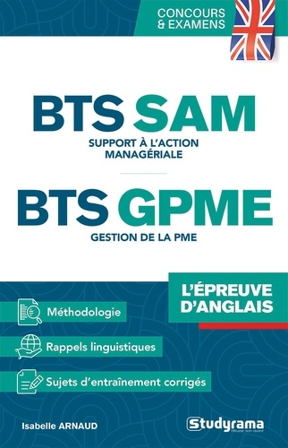 Emprunter L'épreuve d'anglais aux BTS SAM et GPME livre