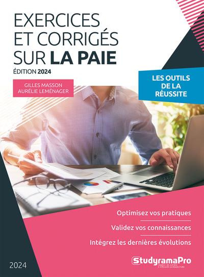 Emprunter Exercices et corrigés sur la paie. Edition 2024-2025 livre