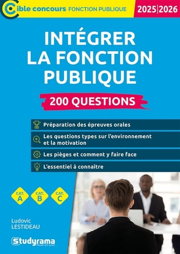 Emprunter Intégrer la fonction publique. 200 questions, Edition 2025-2026 livre