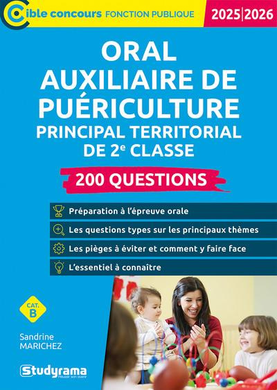 Emprunter Oral auxiliaire de puériculture principal territorial de 2e classe. 200 questions, Edition 2025-2026 livre