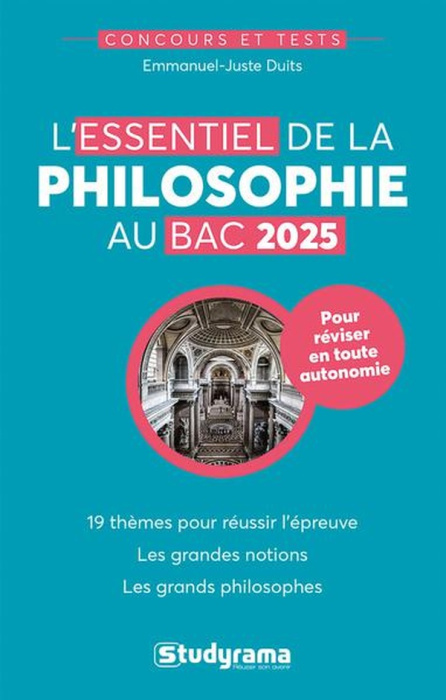 Emprunter L'essentiel de la philosophie pour le Bac. Edition 2025 livre