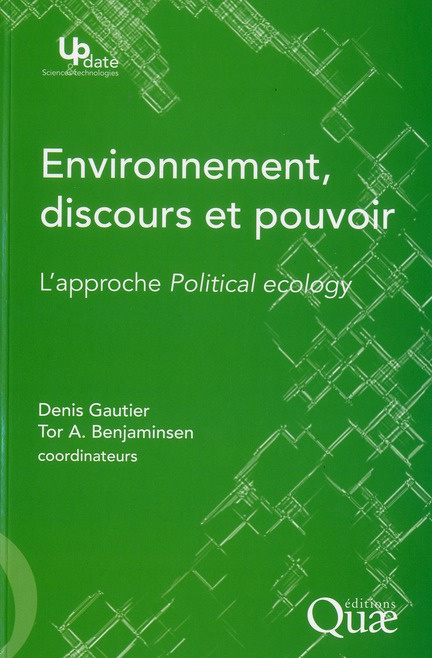 Emprunter ENVIRONNEMENT, DISCOURS ET POUVOIR. L'APPROCHE POLITICAL ECOLOGY. livre