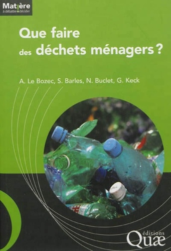 Emprunter QUE FAIRE DES DECHETS MENAGERS ? livre