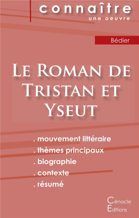 Emprunter Le roman de Tristan et Yseut. Fiche de lecture livre