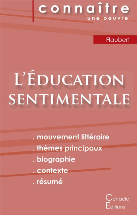 Emprunter L'éducation sentimentale. Fiche de lecture livre