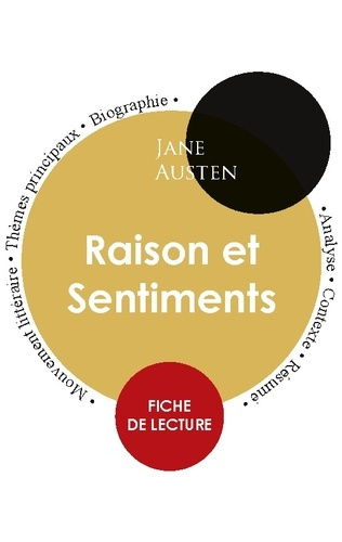 Emprunter Fiche de lecture Raison et Sentiments (Étude intégrale) livre