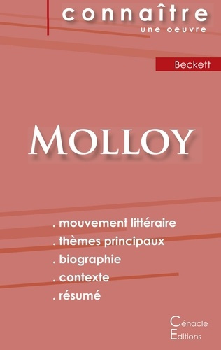 Emprunter Fiche de lecture Molloy de Samuel Beckett (Analyse littéraire de référence et résumé complet) livre