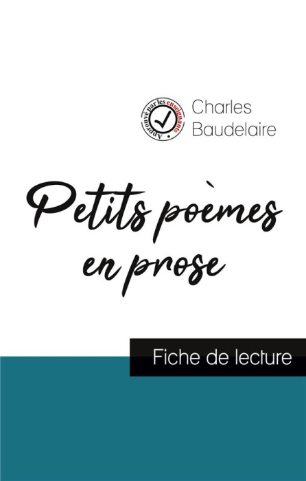 Emprunter Petits poèmes en prose. Etude de l'oeuvre livre