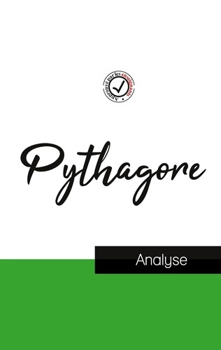 Emprunter Pythagore (étude et analyse complète de sa pensée) livre
