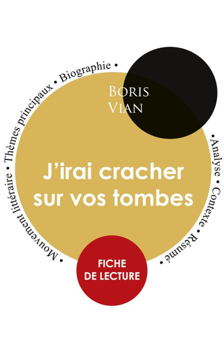 Emprunter Fiche de lecture J'irai cracher sur vos tombes (Étude intégrale) livre