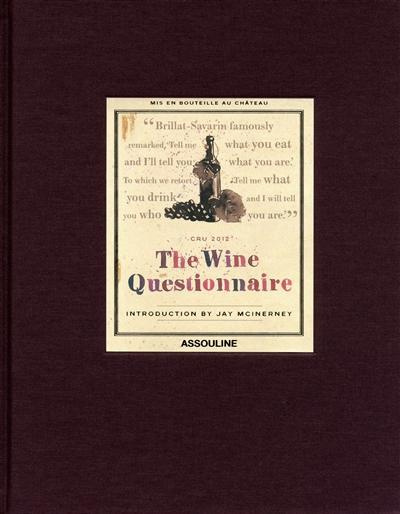 Emprunter LE QUESTIONNAIRE DU VIN livre