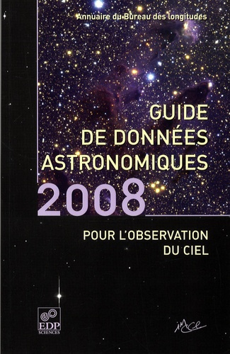 Emprunter GUIDE DE DONNEES ASTRONOMIQUES 2008 livre