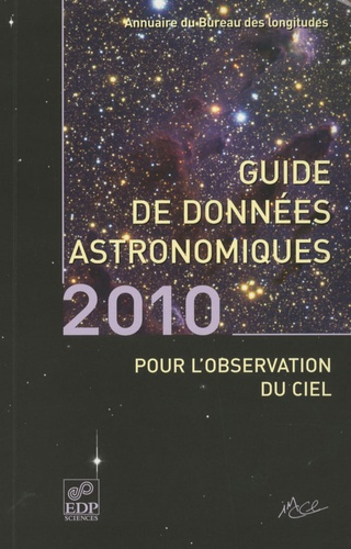 Emprunter GUIDE DONNEES ASTRONOMIQUES 2010 livre