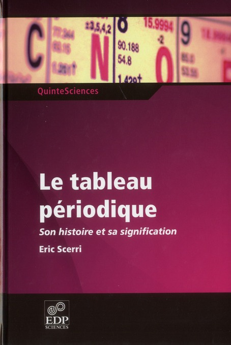 Emprunter TABLEAU PERIODIQUE livre
