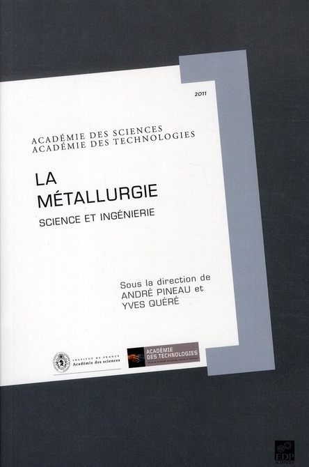 Emprunter METALLURGIE - SCIENCE ET INGENIERIE livre